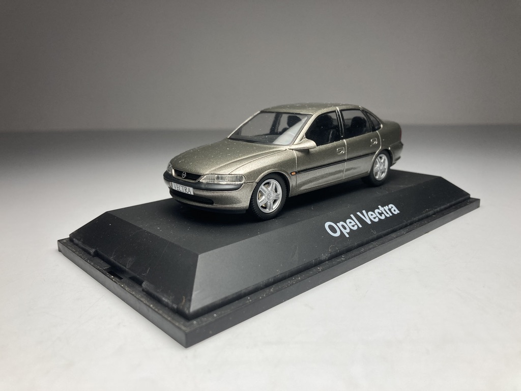 Opel Vectra Cinza - Schuco Escala 1/43 miniatura em met
