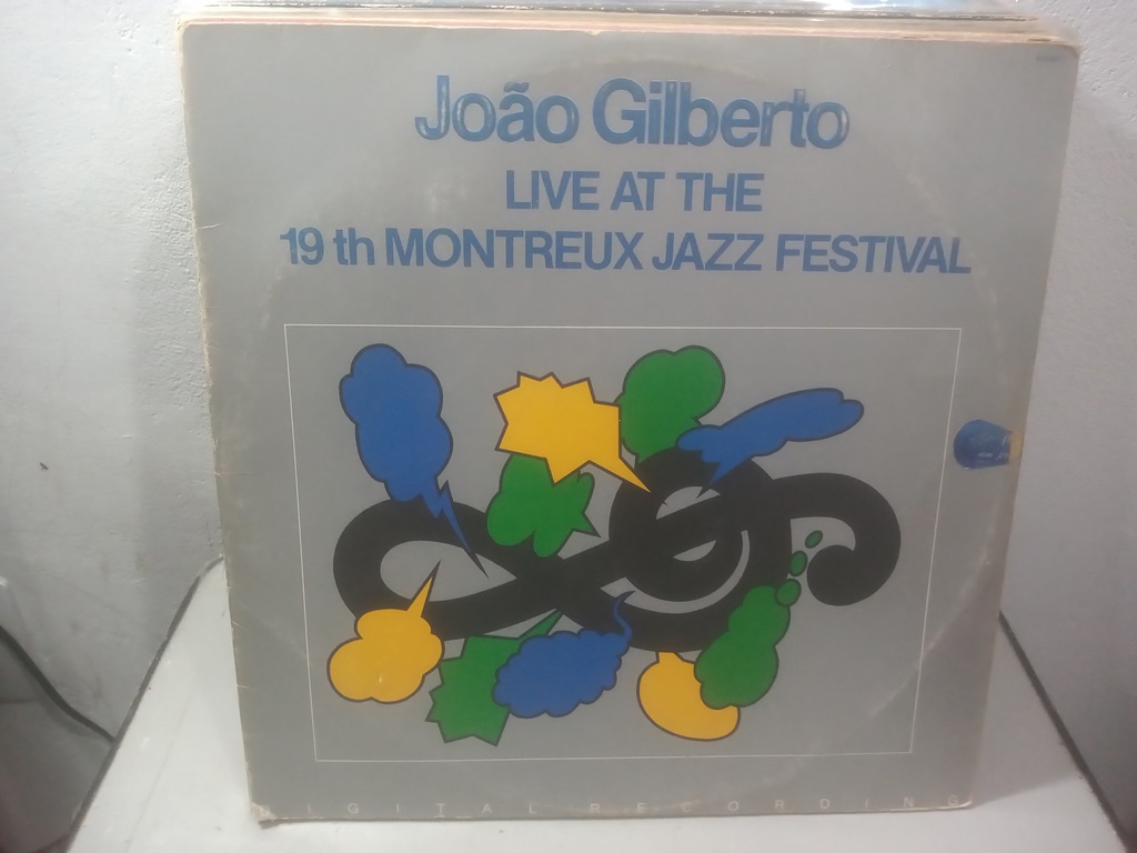 洋楽 LP/Joao Gilberto/live in montreux jazz João Gilberto – Live At The 19th Montreux Jazz Festival