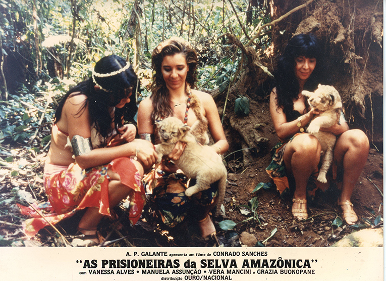 Folder Cinema, Filme As Prisioneiras da Selva Amazônica