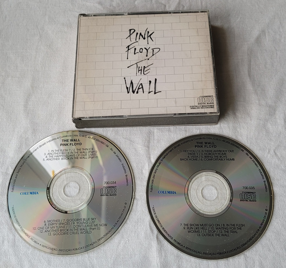 CD Pink Floyd - The Wall (cd Duplo).