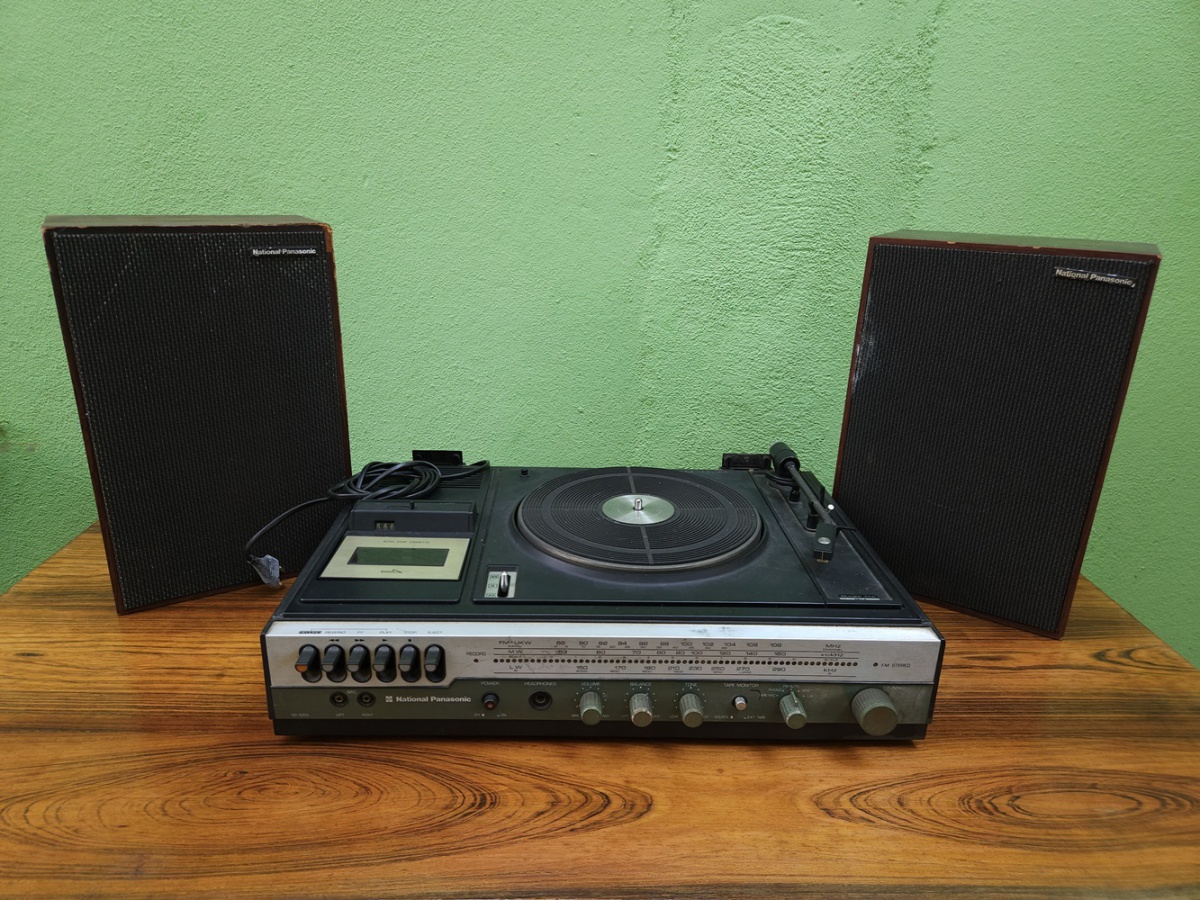 その他 Panasonic National Panasonic modelo SG 1020 L, três em um (AM-FM,