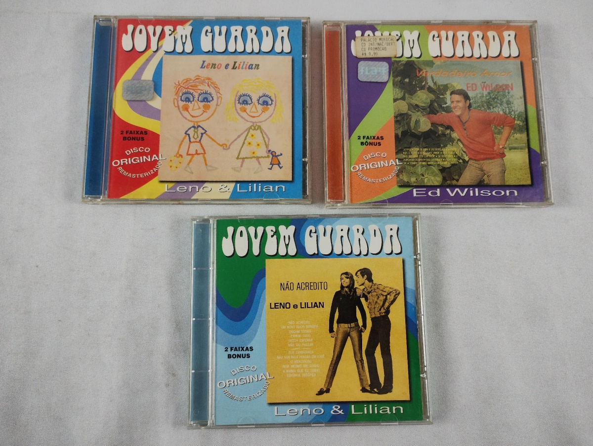 4 CDS - COLEÇÃO JOVEM GUARDA - LENO E LILIAN / ED WIL