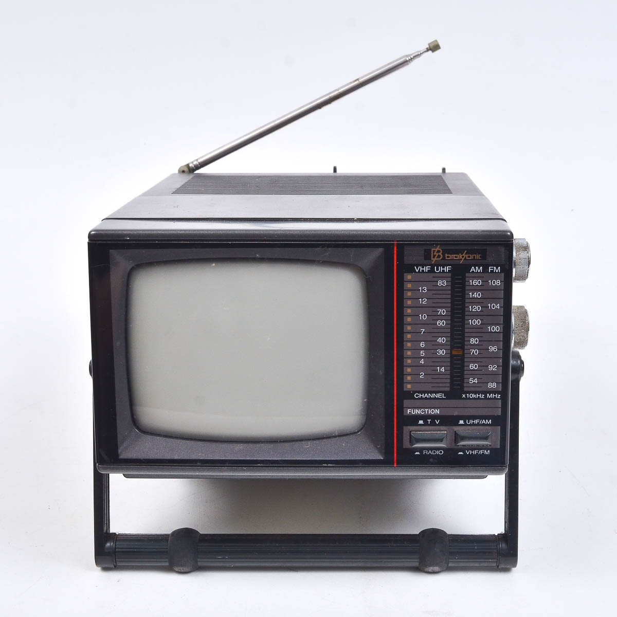 TV /Rádio Broksonic CTRE- 855BGM. Aparelho portátil, te