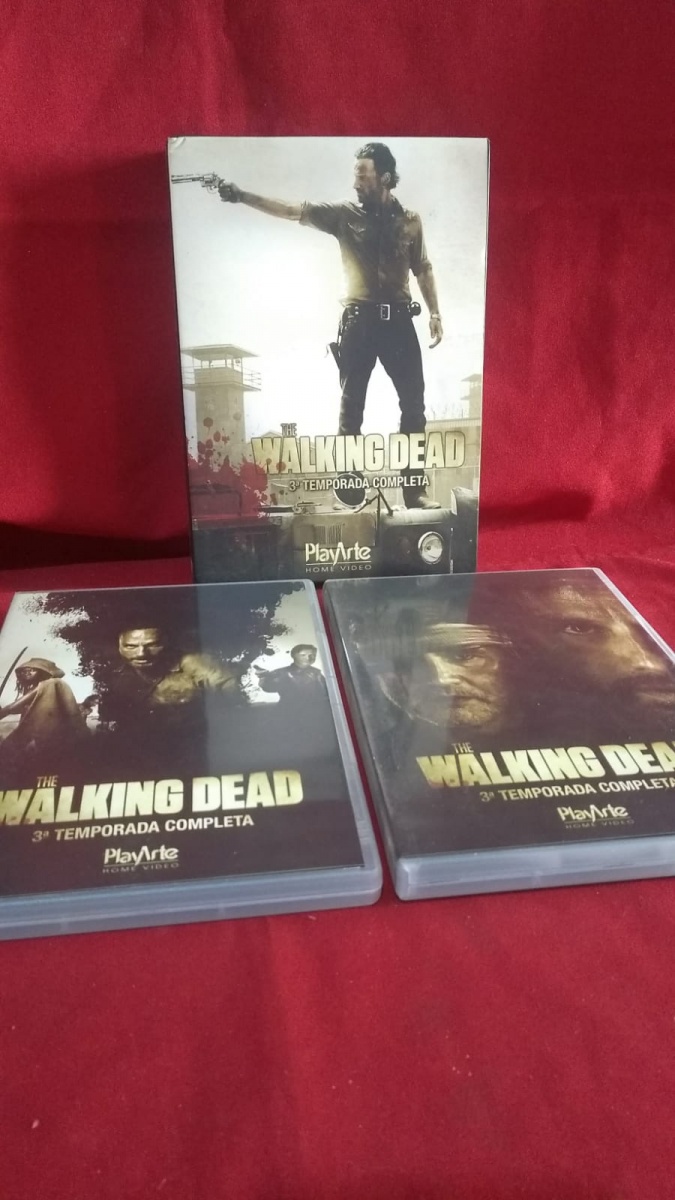 BOX DVDS THE WALKING DEAD 3 ª TEMPORADA COMPLETA / 5 CD