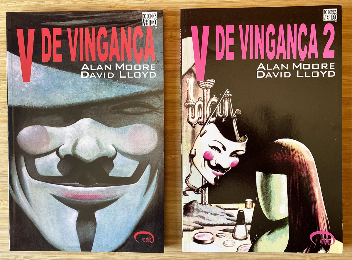 David Lloyd, autor da HQ V de Vingança ao lado de Alan Moore