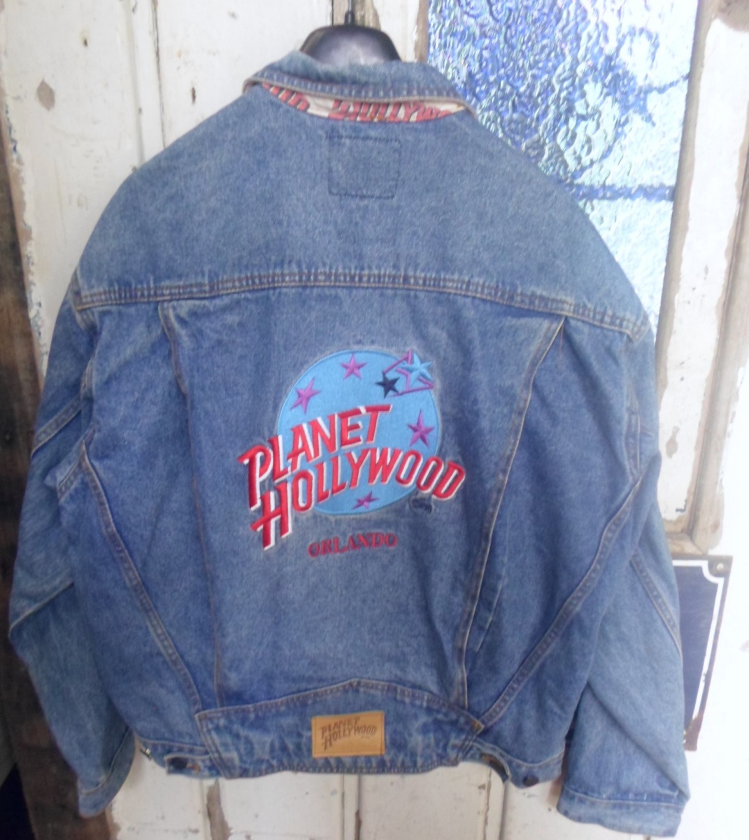 jaqueta jeans planet hollywood