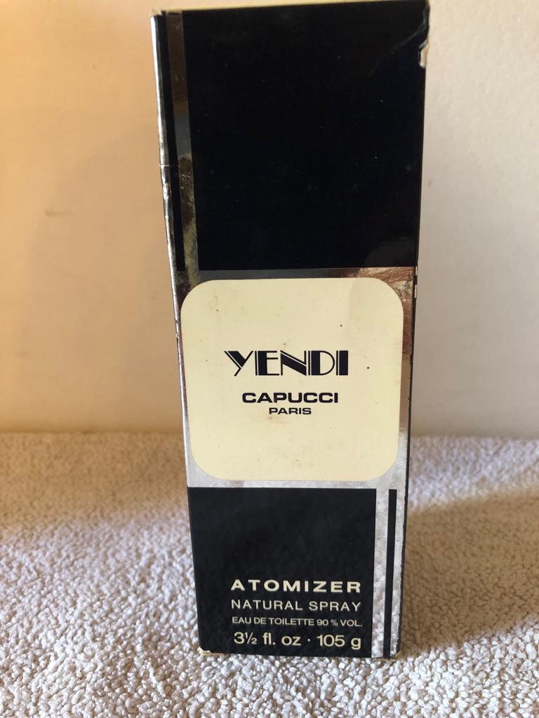 Yendi – Eau de toilette de Capucci, produto francês. Em