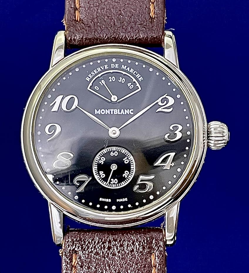 Relógio original Montblanc Meisterstuck 36mm, corda man
