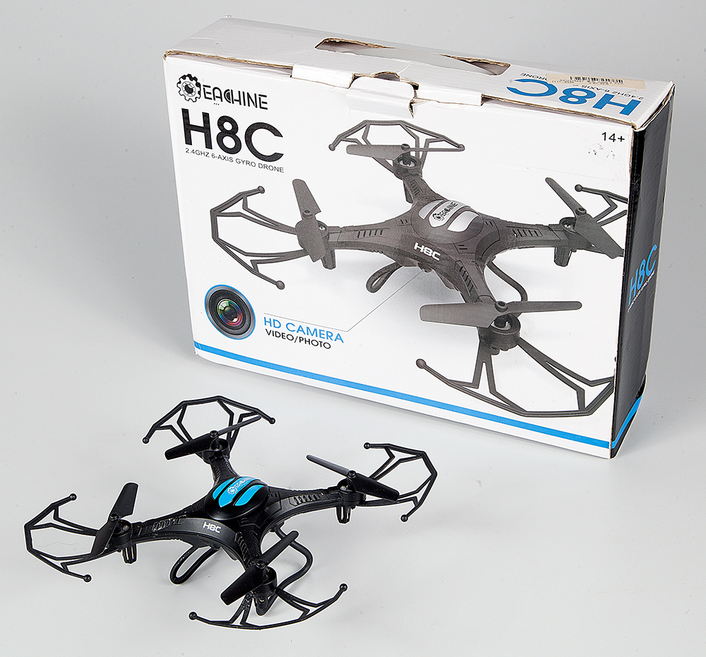 Drone Eachine H8C HGZ 6-AXIS Gyro Drone com câmera HD vídeo