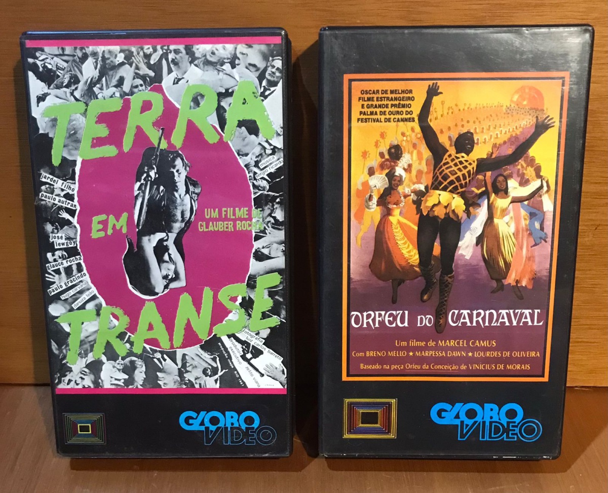 VHS - Lote composto por 2 VHS títulos conforme foto - G