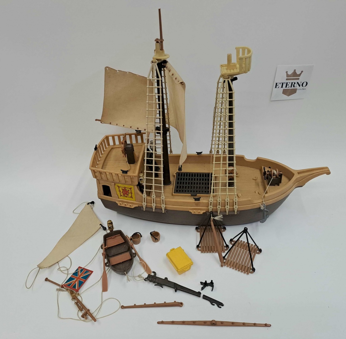 Navio Pirata Barco Pirata Playmobil Usado Playmobil Navio Pirata