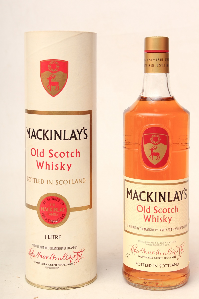 MACKINLAY OLD ショップ SCOTCH WHISKY 5年熟成 ☆古酒マッキンレーズ
