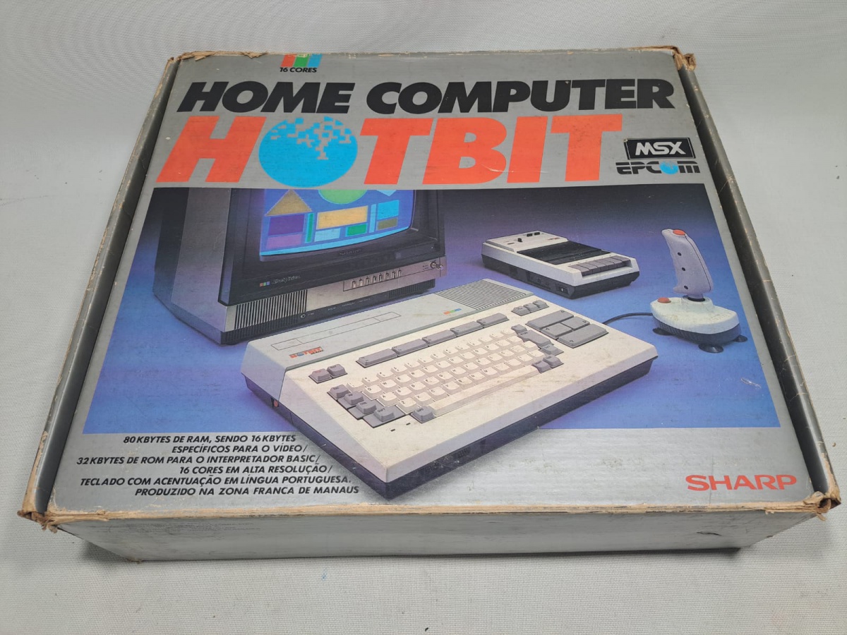 MSX HOTBIT HB-8000 Computer game Epcom - Sharp funciona