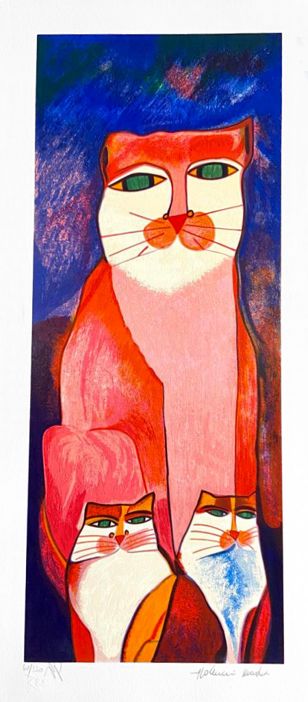 ALDEMIR MARTINS - Serigrafia, Medidas 79x35cm A.C.I.D -