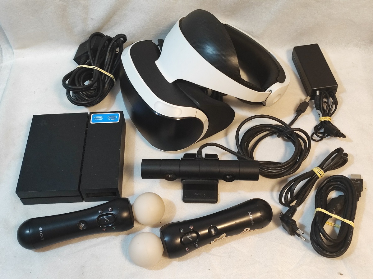 Playstation 4 Óculos VR para PS4 kit completo com extra