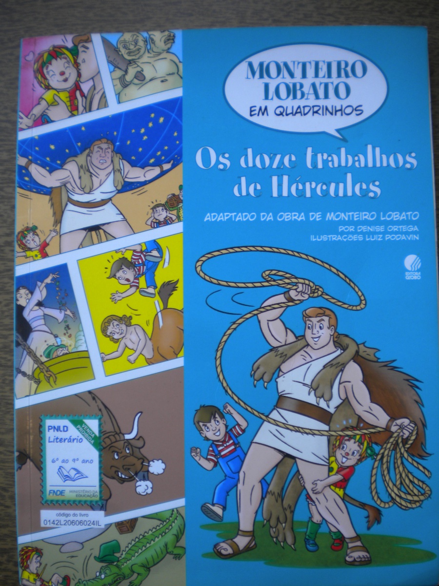 345 - Gibi - MONTEIRO LOBATO EM QUADRINHOS - OS DOZE TR