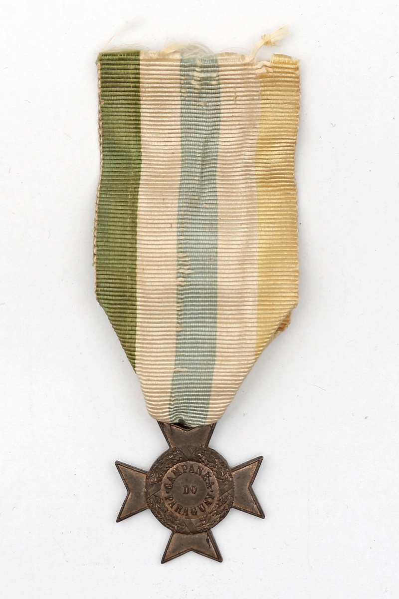 Medalha Geral de Campanha da Guerra do Paraguai, datada