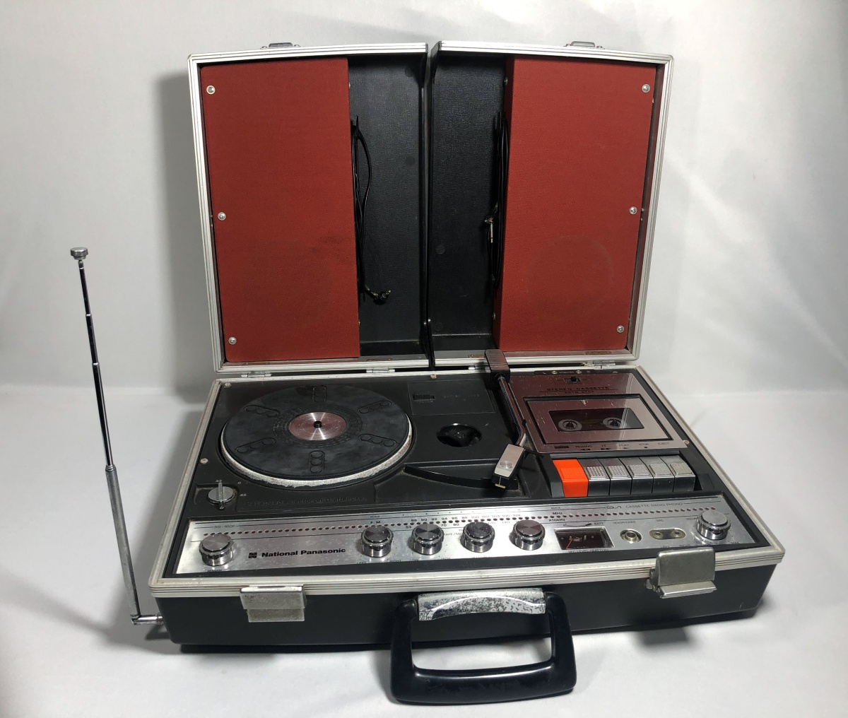 ナショナル　パナソニック　National EU6443JOBA ロディオ Antigo tocadiscos National Panasonic SG-160F de origem
