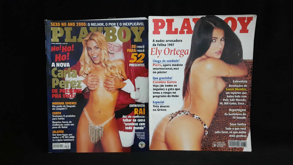 REVISTAS PLAYBOY ELY ORTEGA E CARLA PEREZ