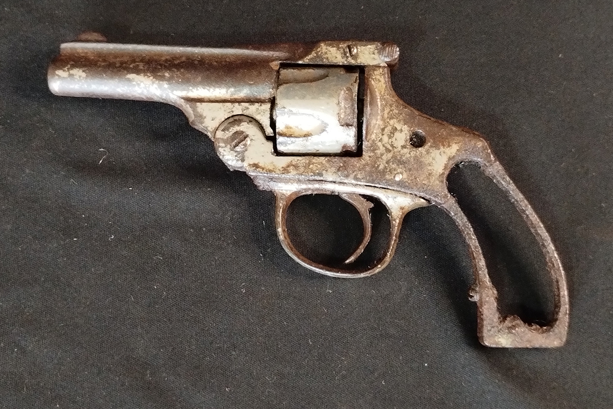 COLECIONISMO - TIPO SMITH & WESSON - Raro e Antigo Revo