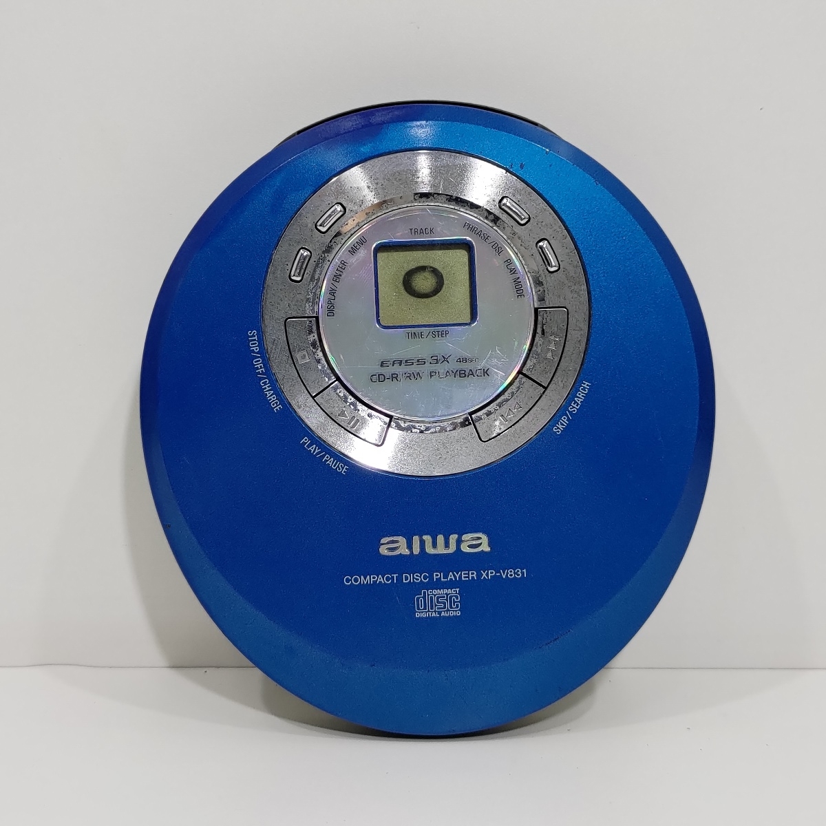 Discman AIWA modelo: XP-V831 (não testado). Medidas: Al