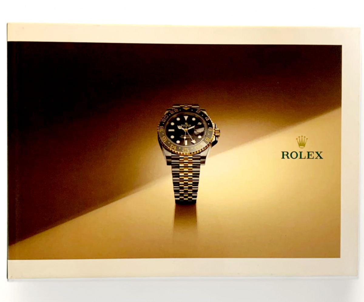 Catalogo da Rolex com 258 páginas com toda coleção.