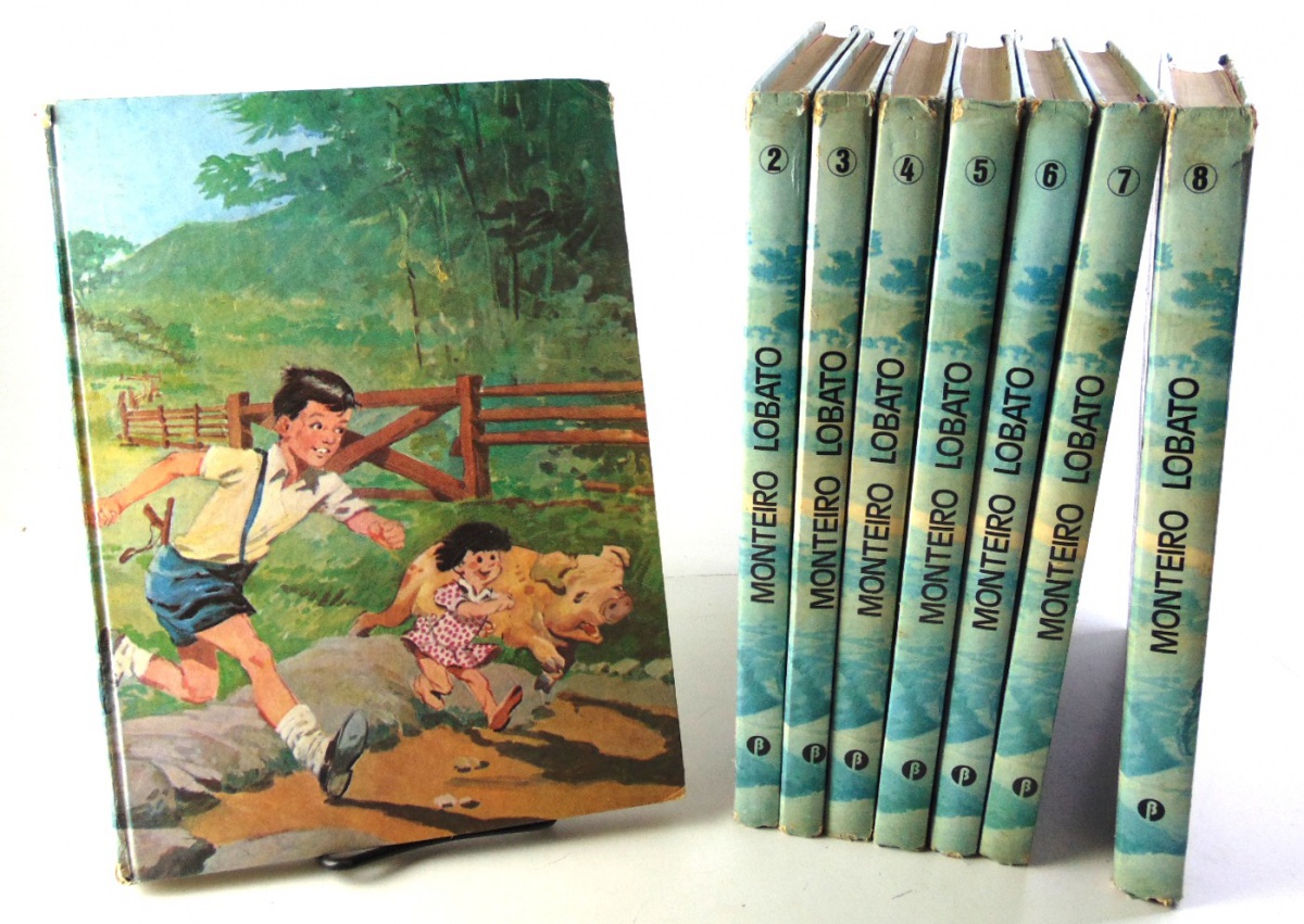 Coleção Monteiro Lobato - Obras Completas em 8 Volumes;