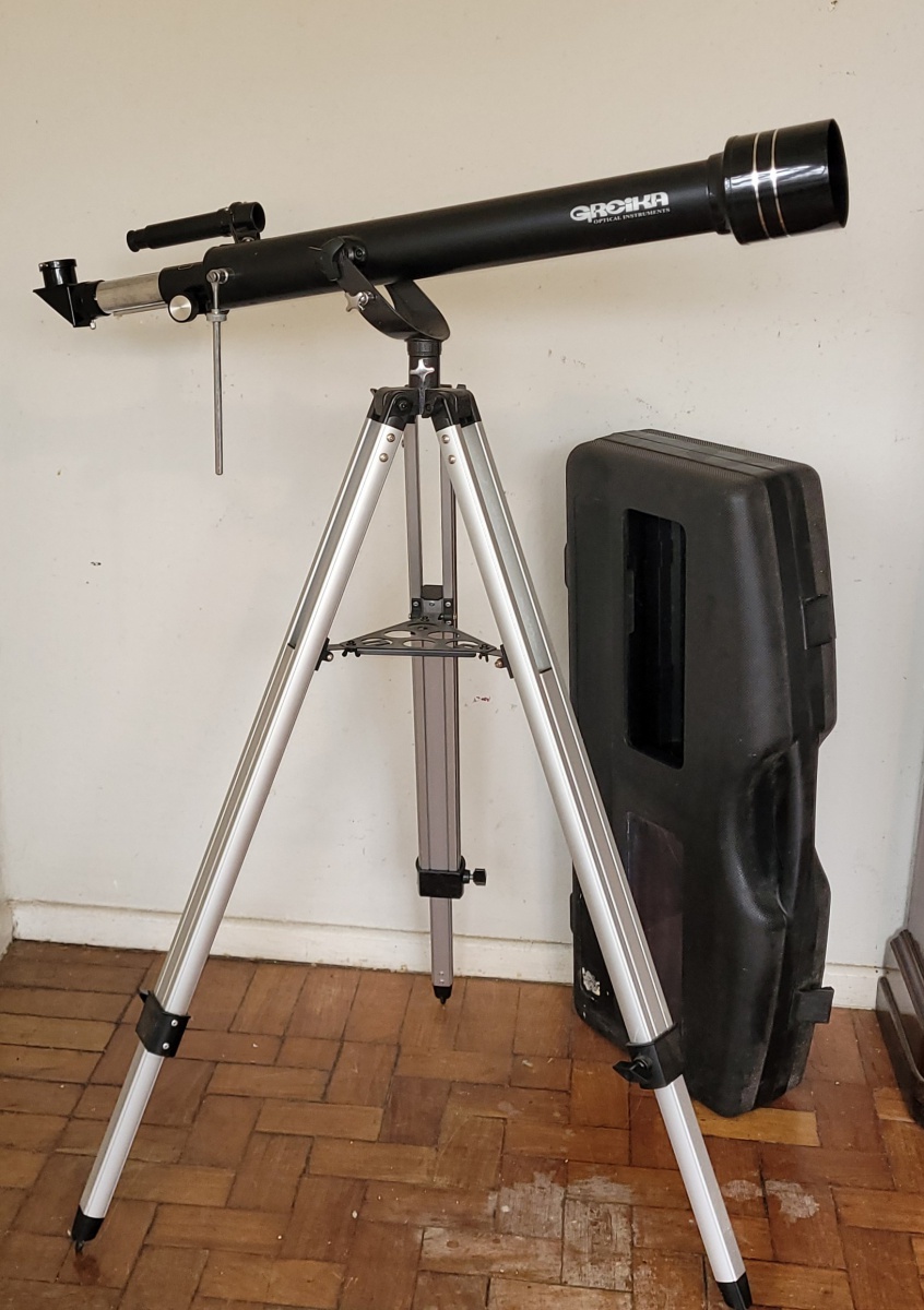 Telescópio GREIKA ST-60700 d=60MM f=700mm Coated Optcs,