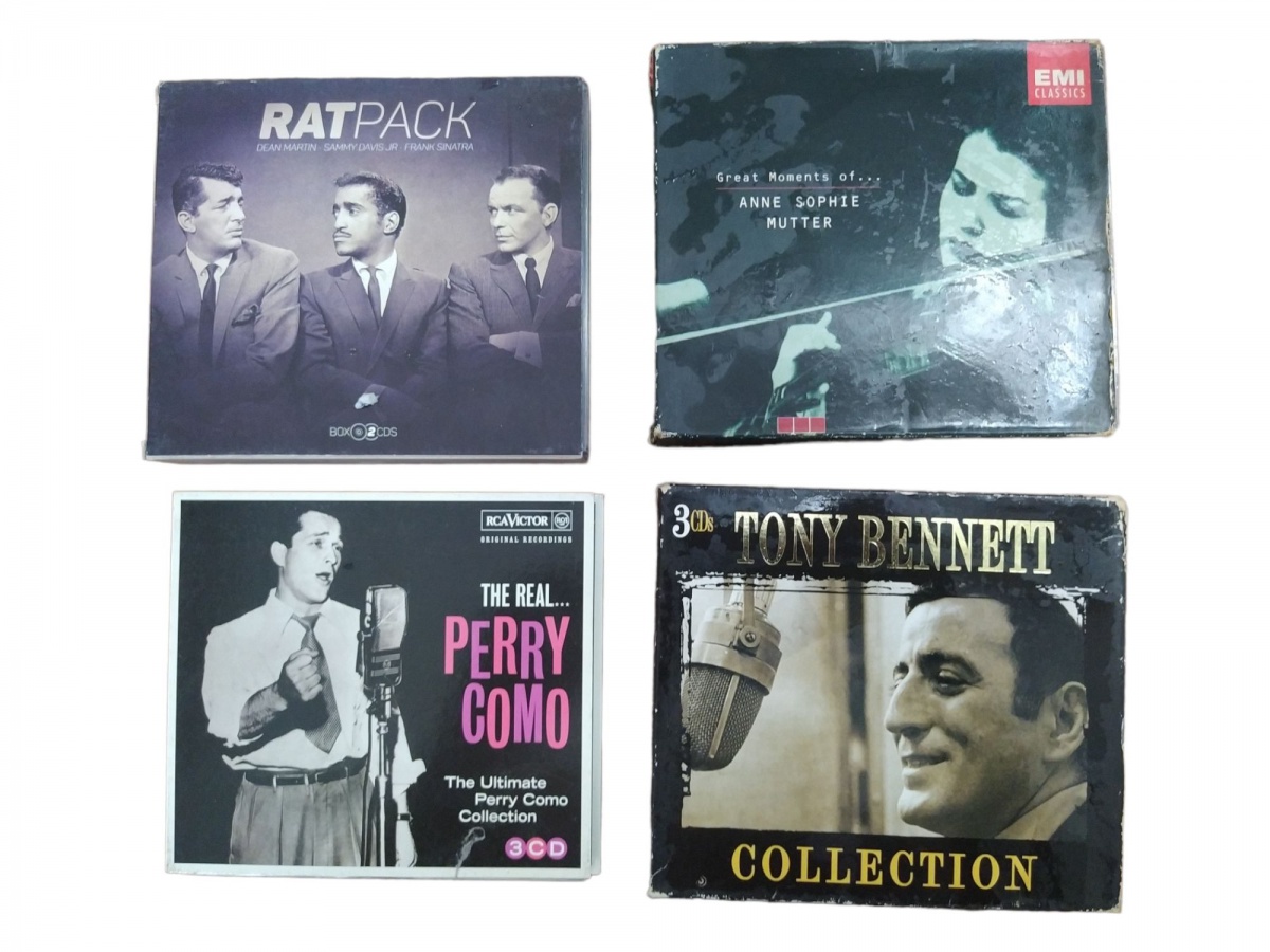 4 box de música . JAZZ / CLASSICO. 1 - Great Moments Of