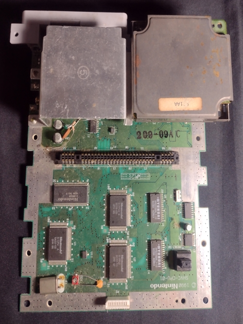 PLACA NINTENDO 1990 - SHVC-CPU-01