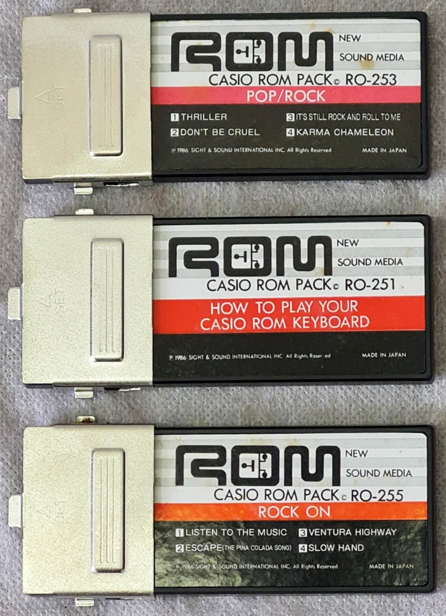 CASIO rom pack 12個セット 01 COLECIONISMO - CASIO ROM PACK - 251 HOW TO PLAY YOUR CA