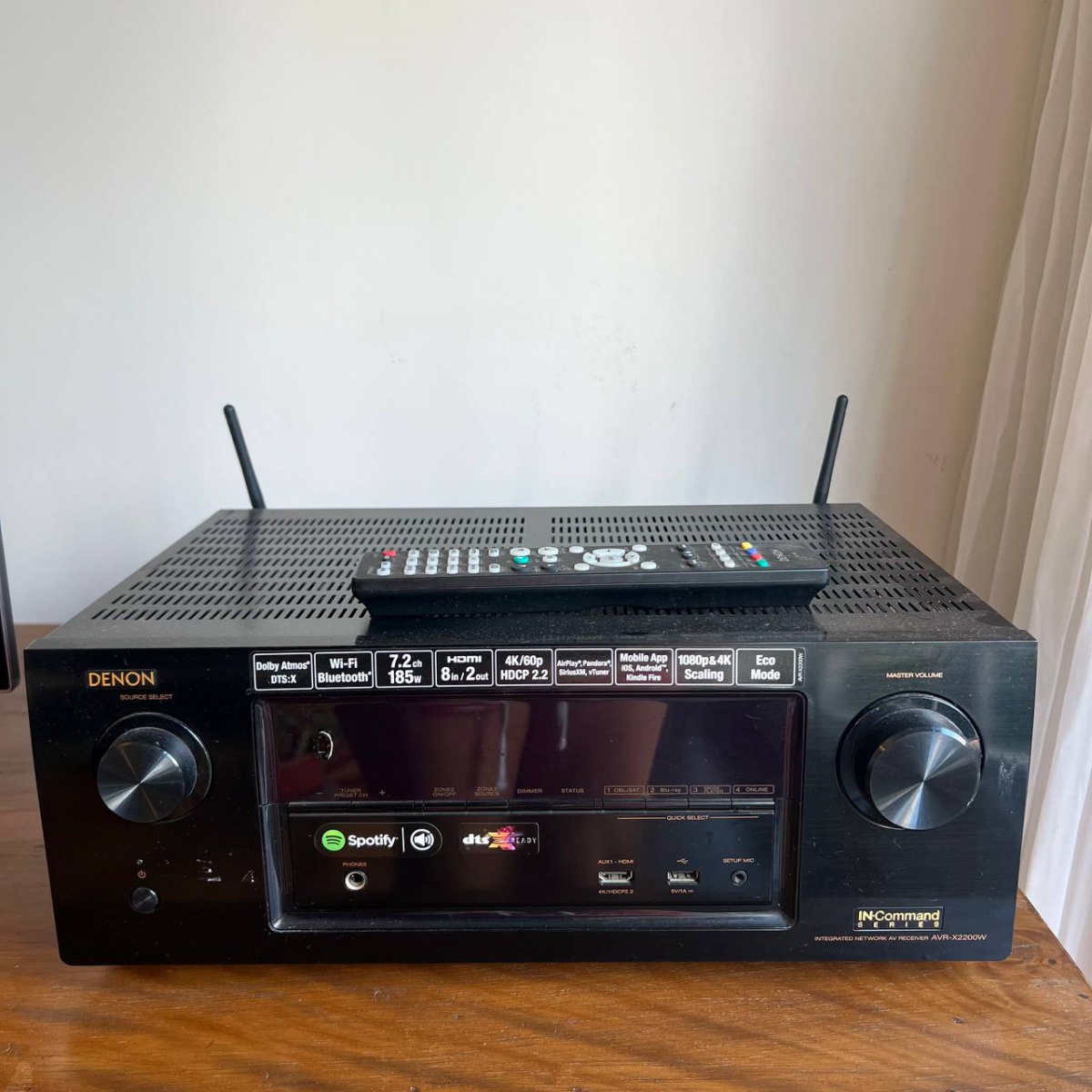 Denon AVR- X2200W 7.2 Integrated Network AV Receiver co