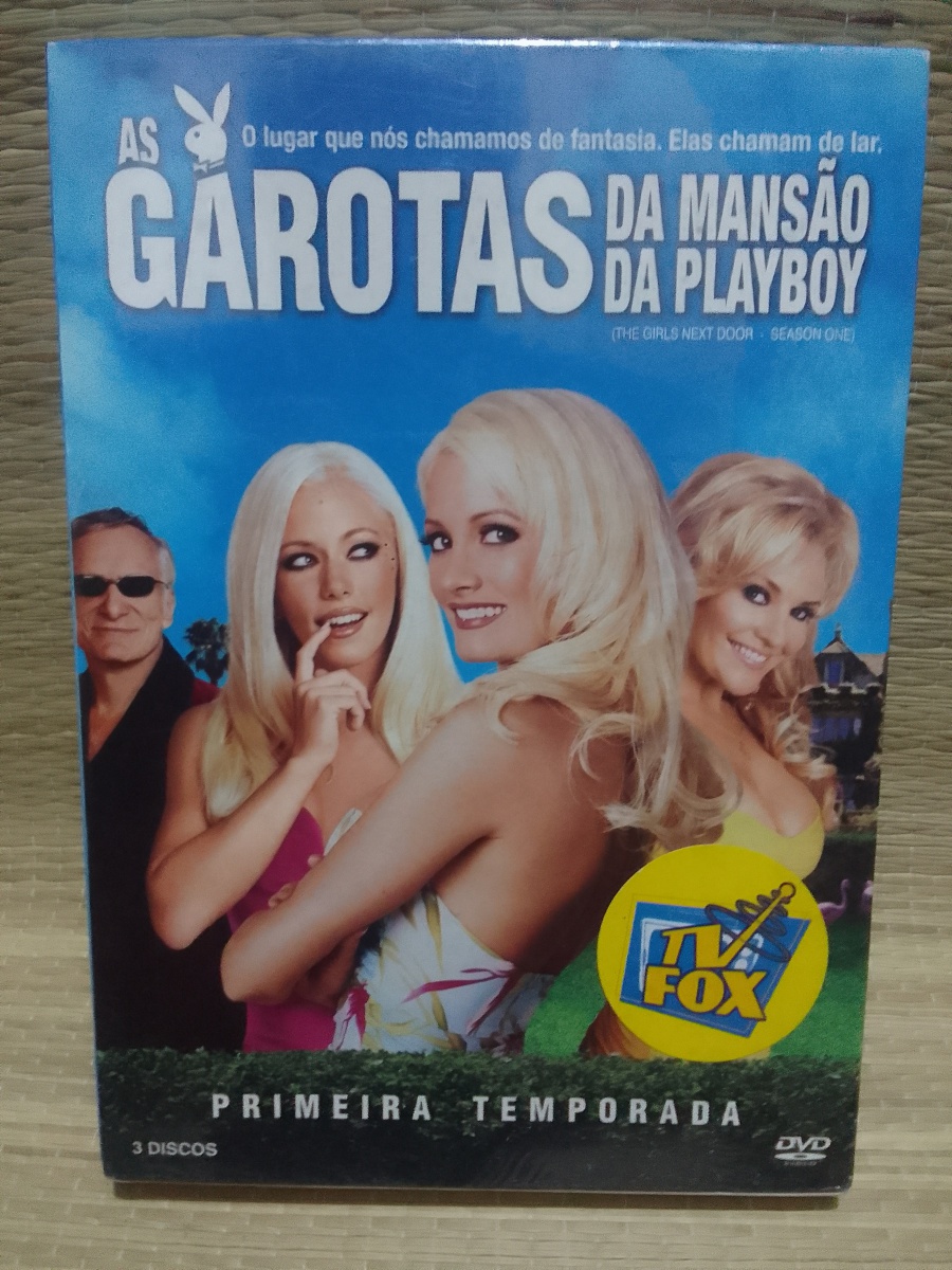 BOX 3 DVDs Lacrados As Garotas da Mansão da Playboy - 1