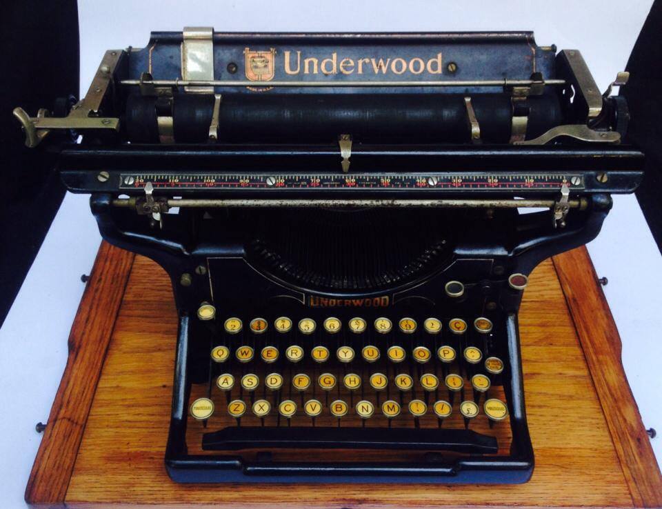 UNDERWOOD MADE IN USA 3/14 MÁQUINA DE ESCREVER DO