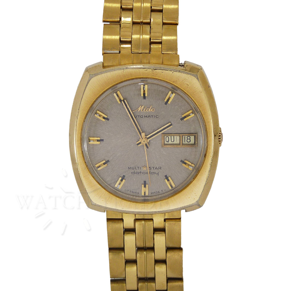 RELÓGIO MIDO MULTI STAR DATODAY. CAIXA EM AÇO INOX FOLH