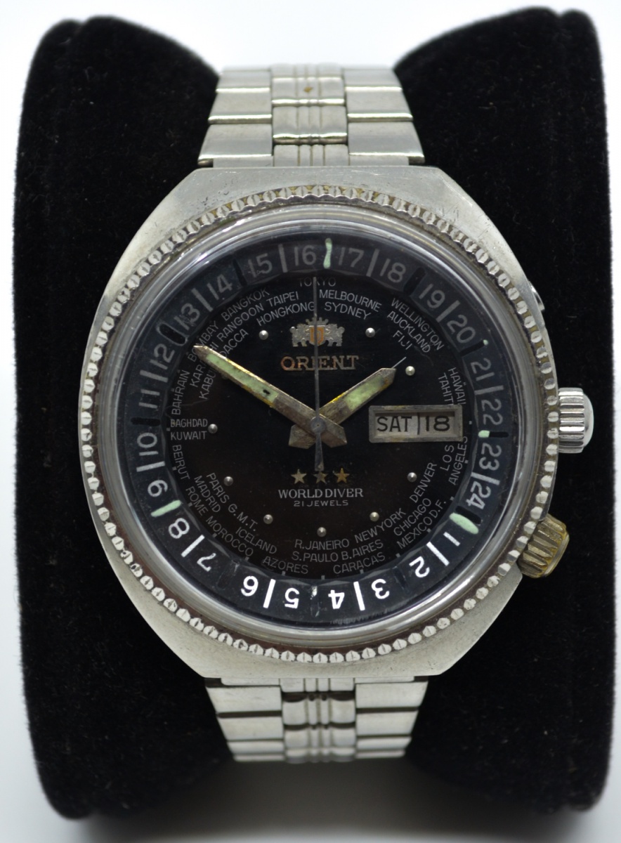 ORIENT - Relógio de pulso Orient World Diver 21 Jewels