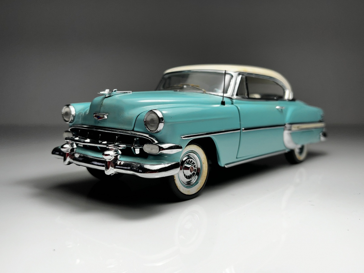 1954 Chevrolet Bel Air Verde Água / Branco - Franklin M