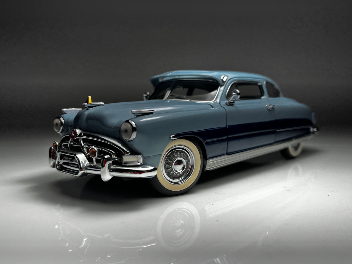 1951 Hudson Hornet Azul / Azul Escuro - Franklin Mint E