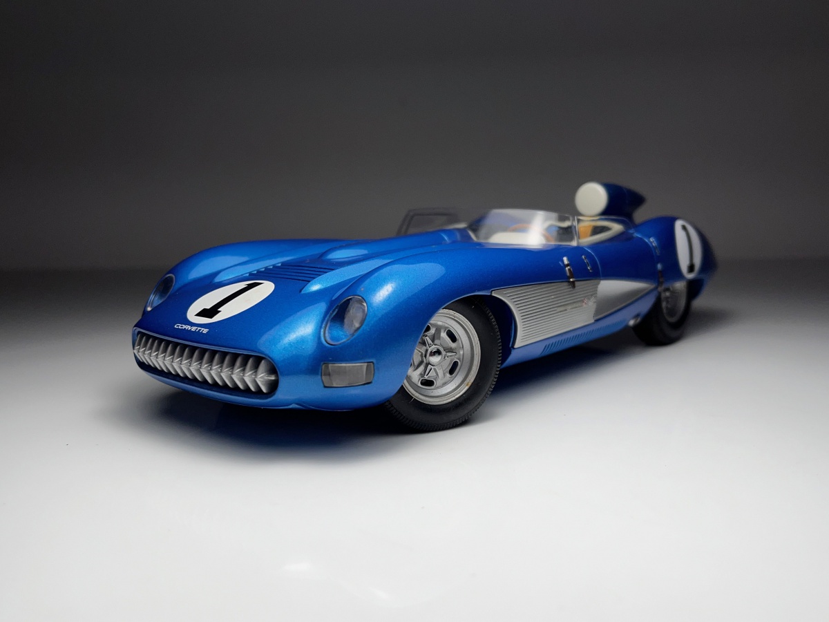 Tiny Little Cars | I just added a new item to eBay, 1/18 AUTOart Millennium Chevrolet Corvette SS 1957 Blue Open Top Race Car w/Box! #eBay #eBaySeller