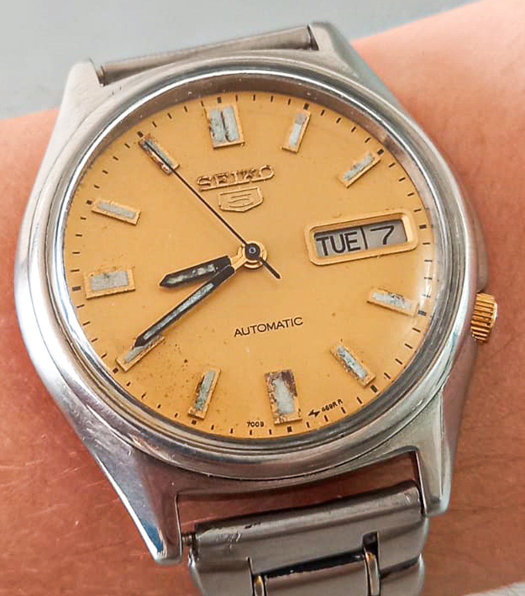 Relógio de Pulso Seiko 7009-3110, antigo, masculino, au