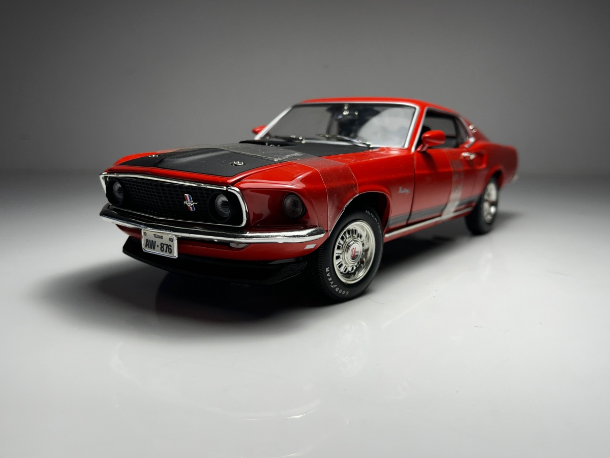 Ford Mustang GT 428 Cobra Jet Laranja Limited Edition 4