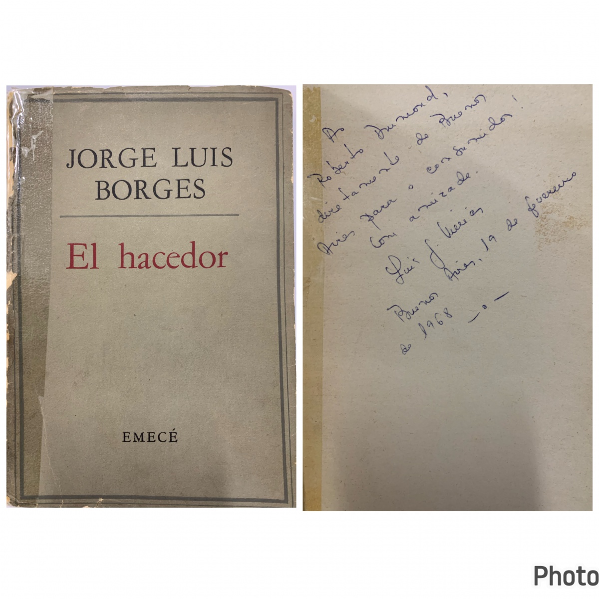 激レア洋書☆スペイン語☆Jorge Luis Borges El hacedor 22788352.jpg
