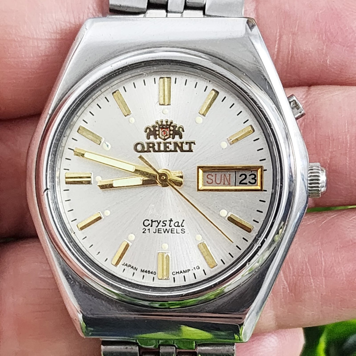 Relógio de pulso Orient, automatic, Crystal, 21 Jewels,