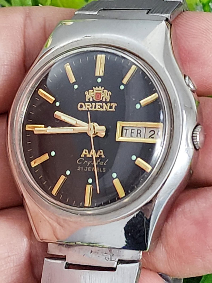 ORIENT AAA 自動巻 腕時計 21JEWEL Relógio de pulso Orient AAA, automatic, Crystal, 21 Jew