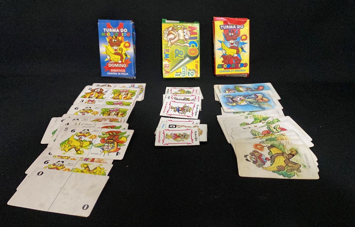 TRES JOGOS DO MICO