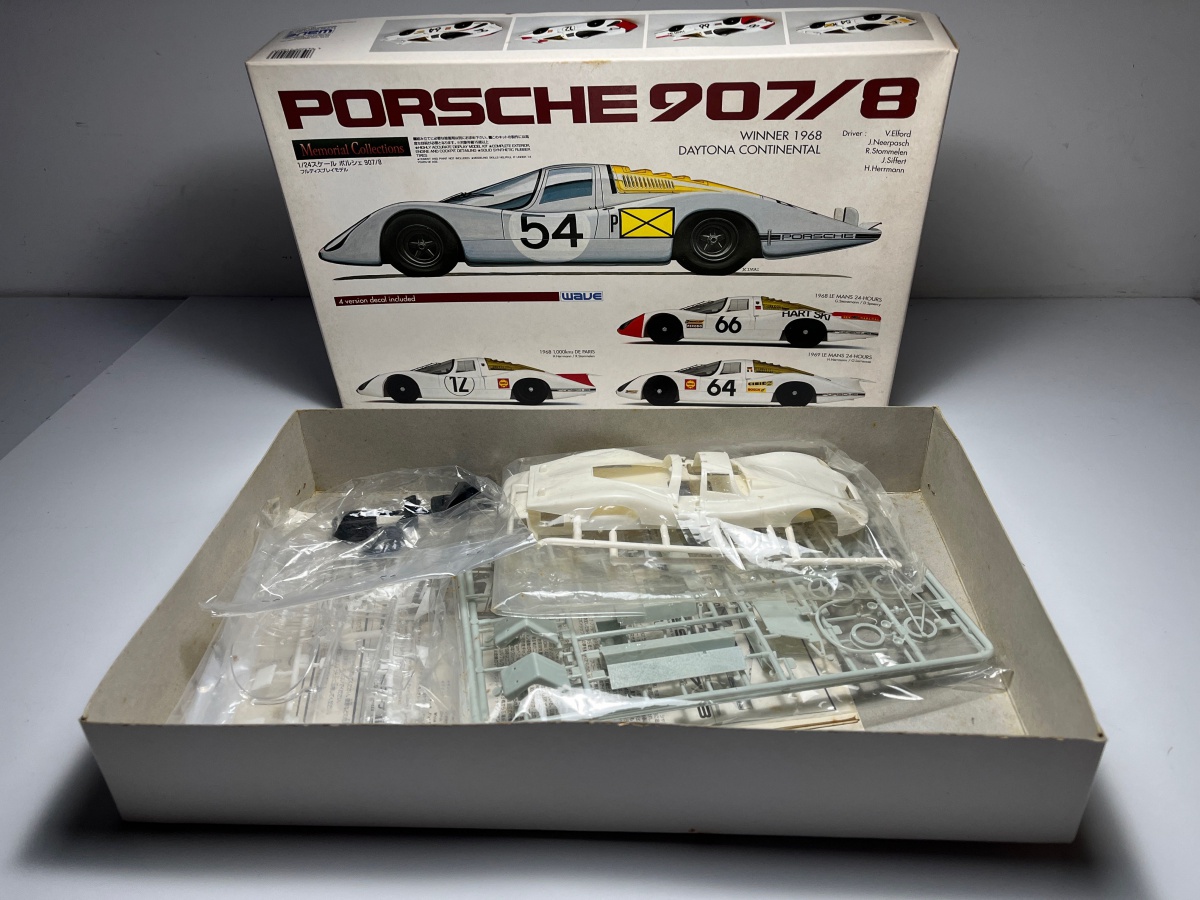 Wave PORSCHE 907/8 1/24 Memorial Collections ウエーブ ポルシェ 907 