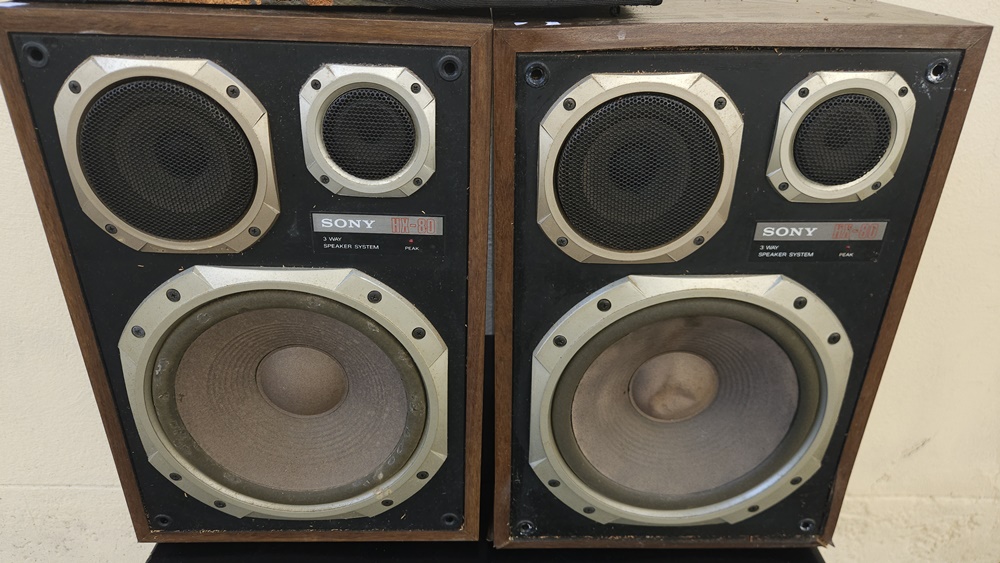 Sony - par de caixas acústicas modelo Sony HX-80. Falan