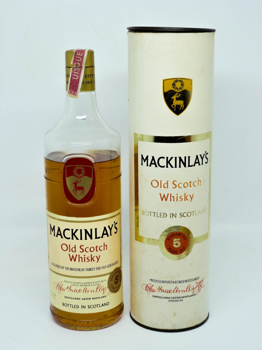 Whisky Mackinlay's Old Scotch Whisky - Com caixa, l