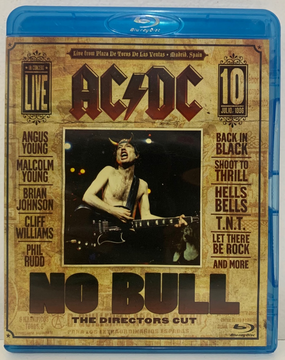 AC/DC - No Bull Live - Sony Music - 1996/2008 - DVD Blu