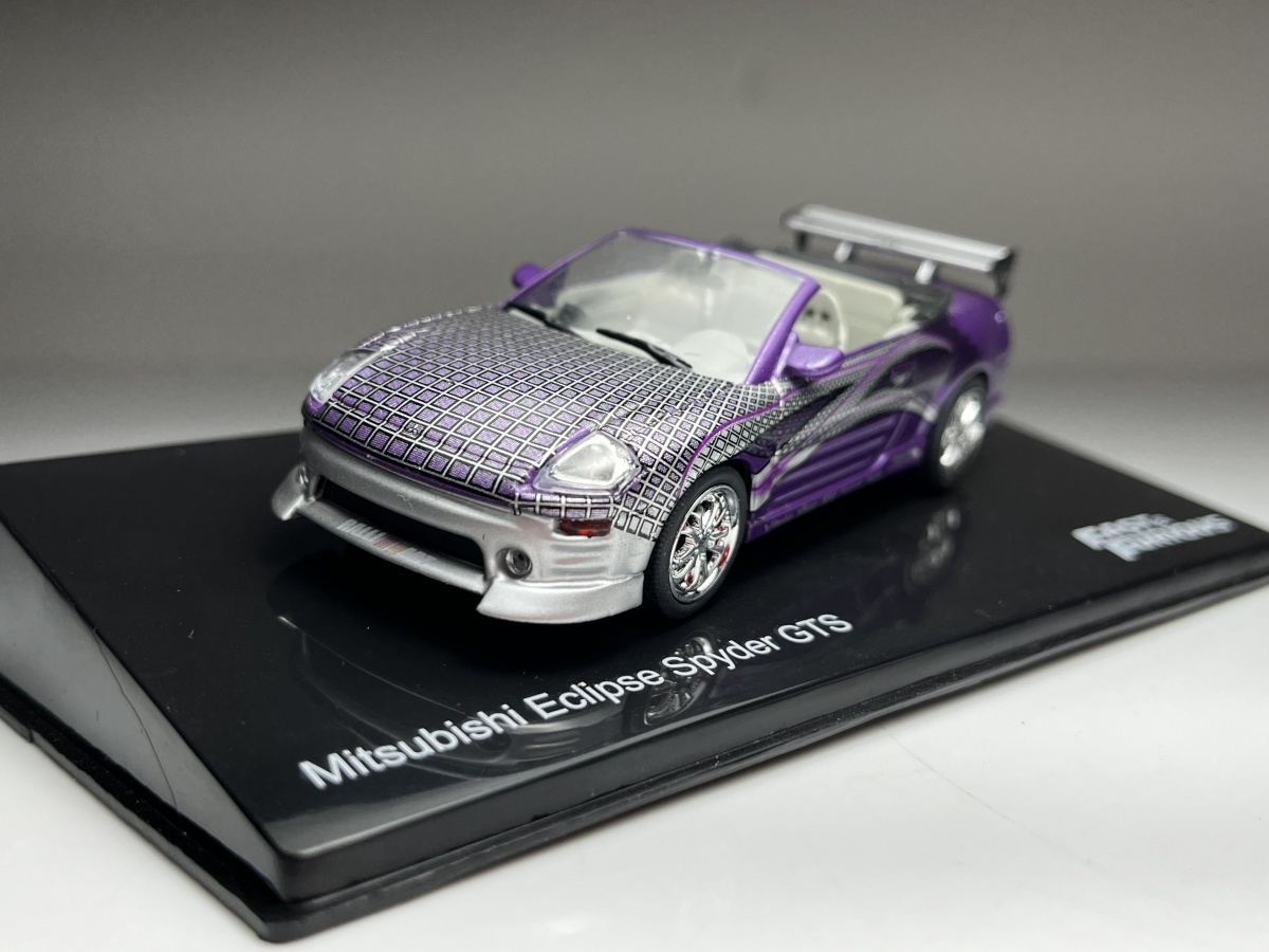 Mitsubishi Eclipse Spyder GTS Roxo Fast & Furious - Ixo